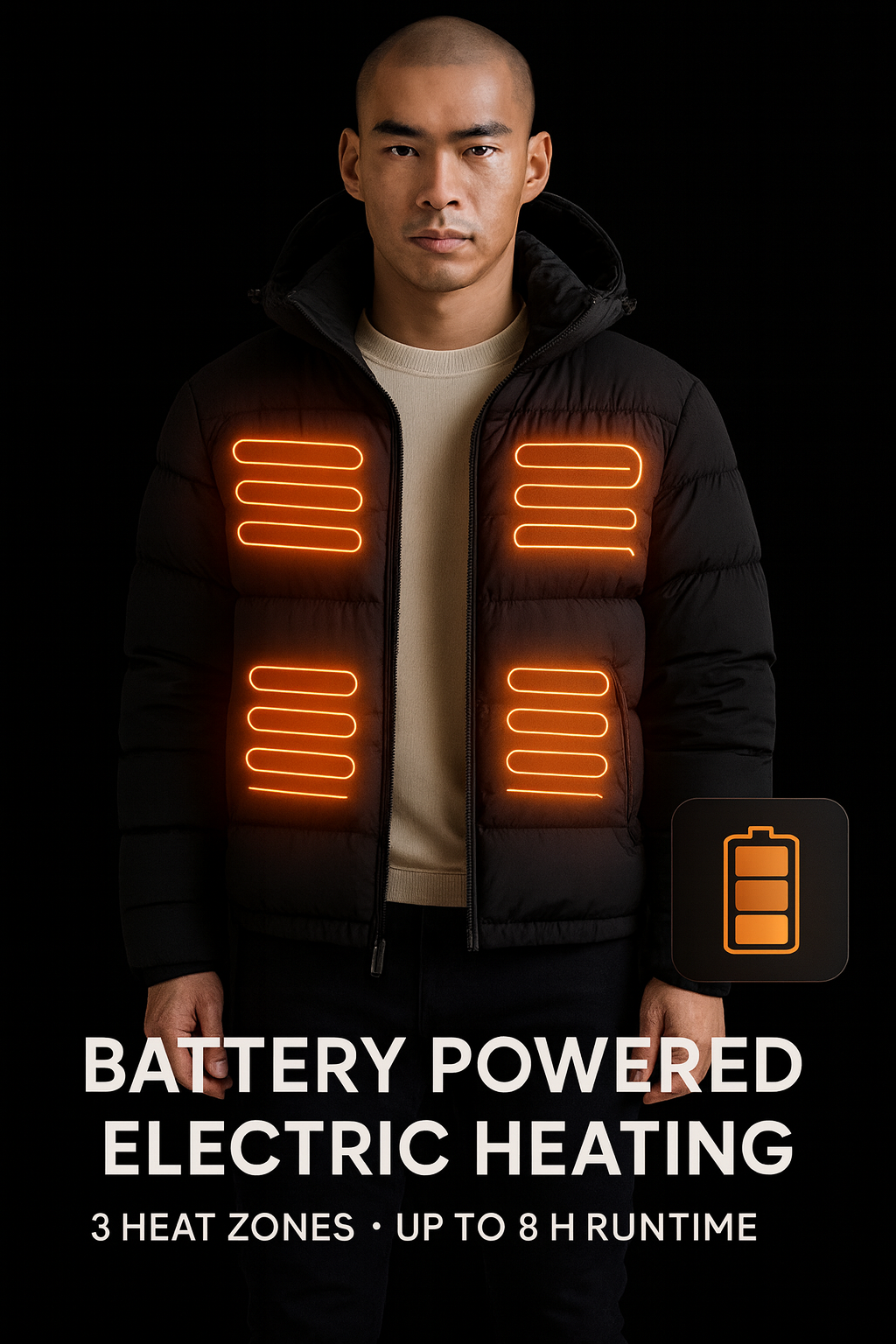 NomadsX Heated Thermal Jacket for Men