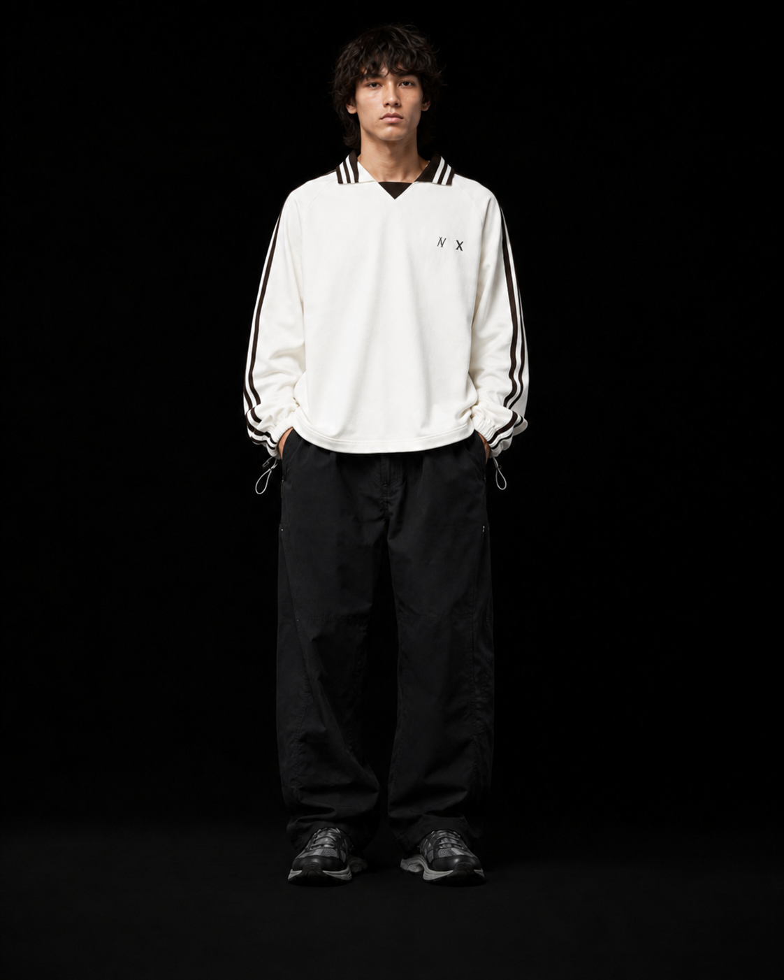NomadsX Striped Jersey Pullover