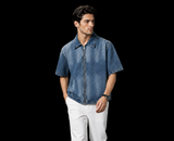 NomadsX Worldwide Denim Zip Shirt