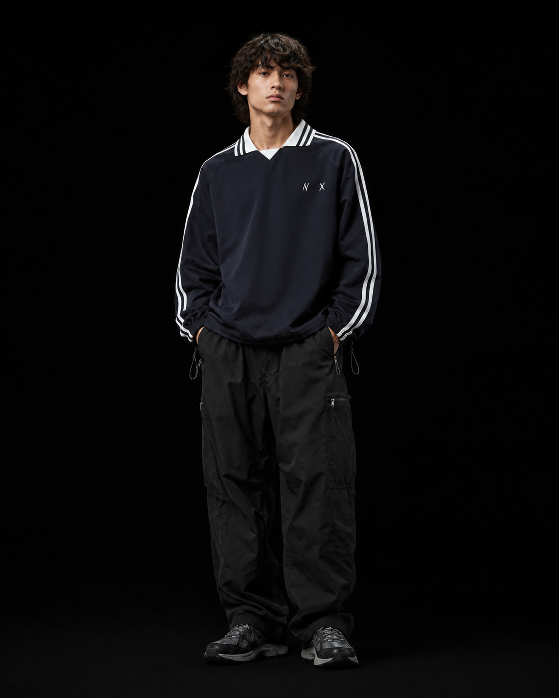 NomadsX Striped Jersey Pullover