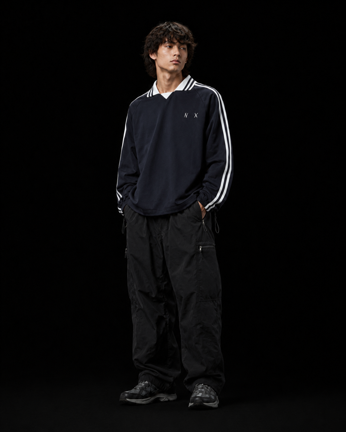 NomadsX Striped Jersey Pullover